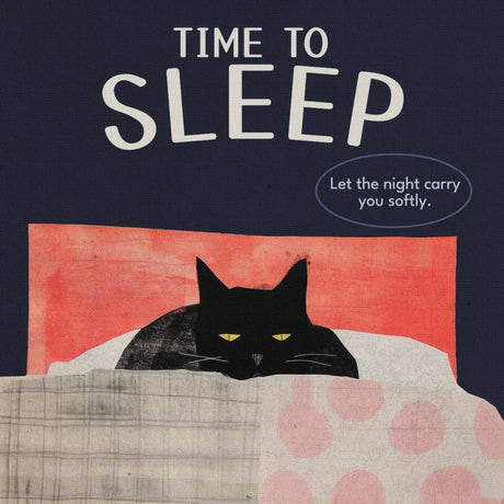 まどろみに誘う、眠りの番猫がそっと見守る – スリープ・キャット – Sleep Cat