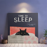 まどろみに誘う、眠りの番猫がそっと見守る – スリープ・キャット – Sleep Cat