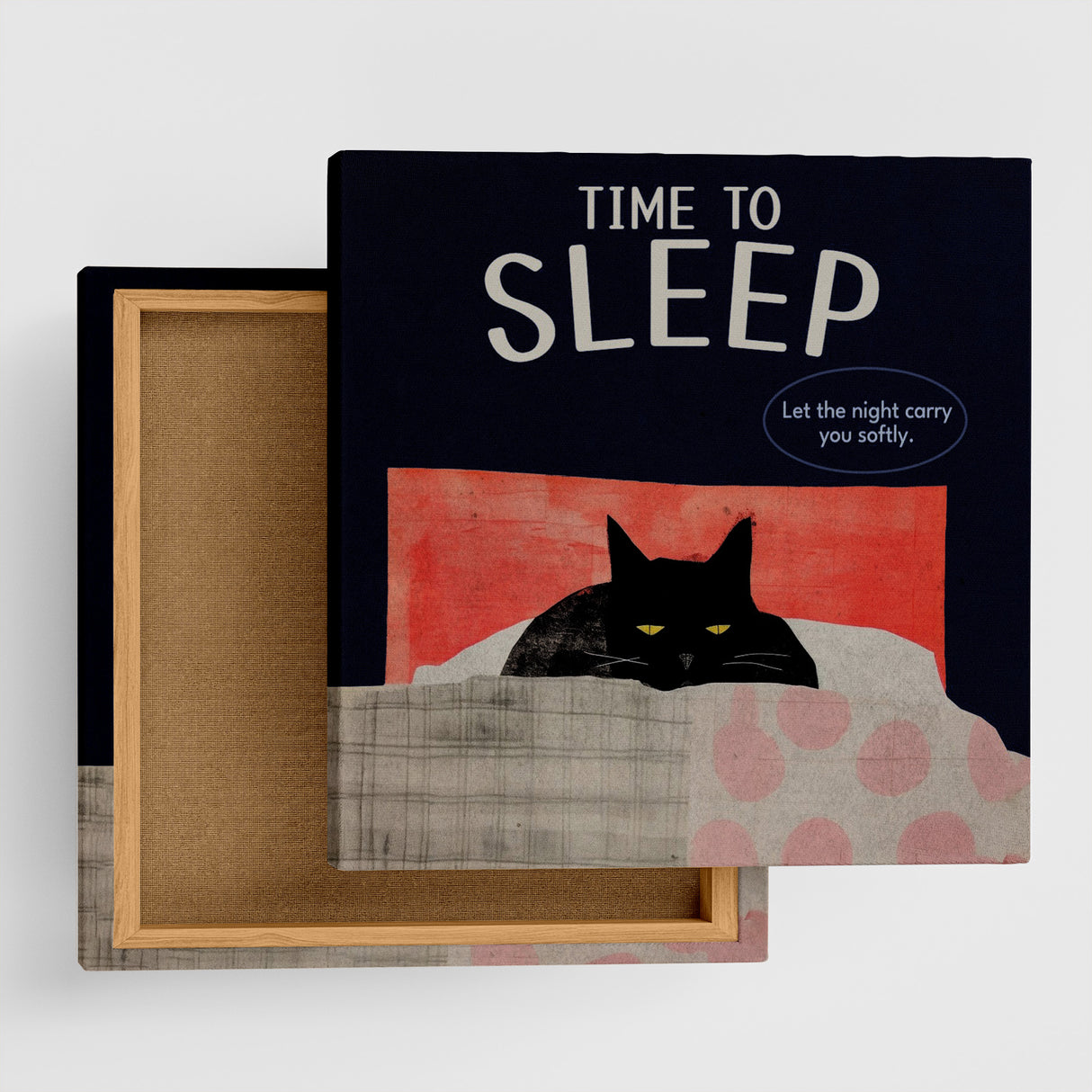 まどろみに誘う、眠りの番猫がそっと見守る – スリープ・キャット – Sleep Cat