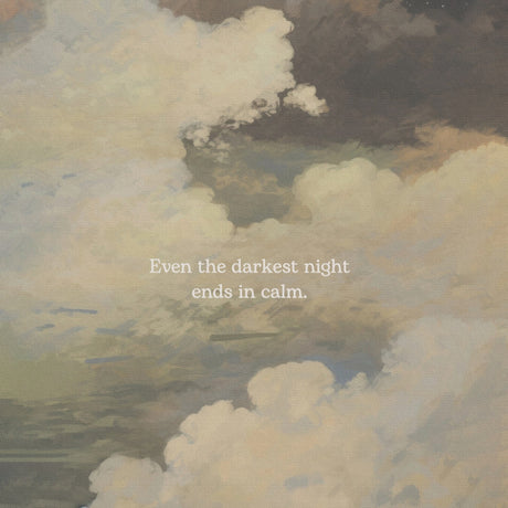 不安な夜も、やがてやさしくほどけていく – カーム・スカイ – Calm Sky