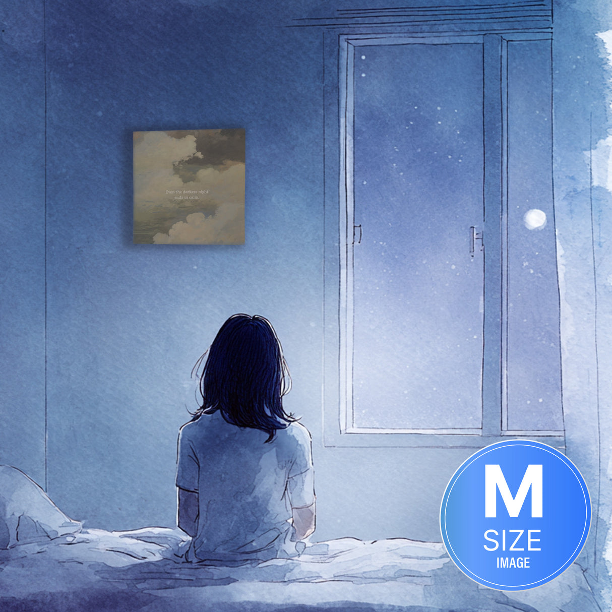 不安な夜も、やがてやさしくほどけていく – カーム・スカイ – Calm Sky