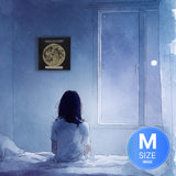 まぶたの奥にやわらかな余白がひろがり、眠りへと沈んでいく – 月面の静謐 – Lunar Serenity