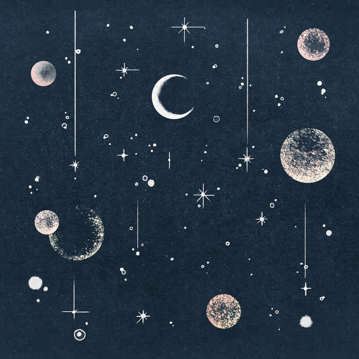 呼吸がすうっと深くなり、やさしい夜のまどろみへと誘われる – 星々の余白 – Celestial Quietude