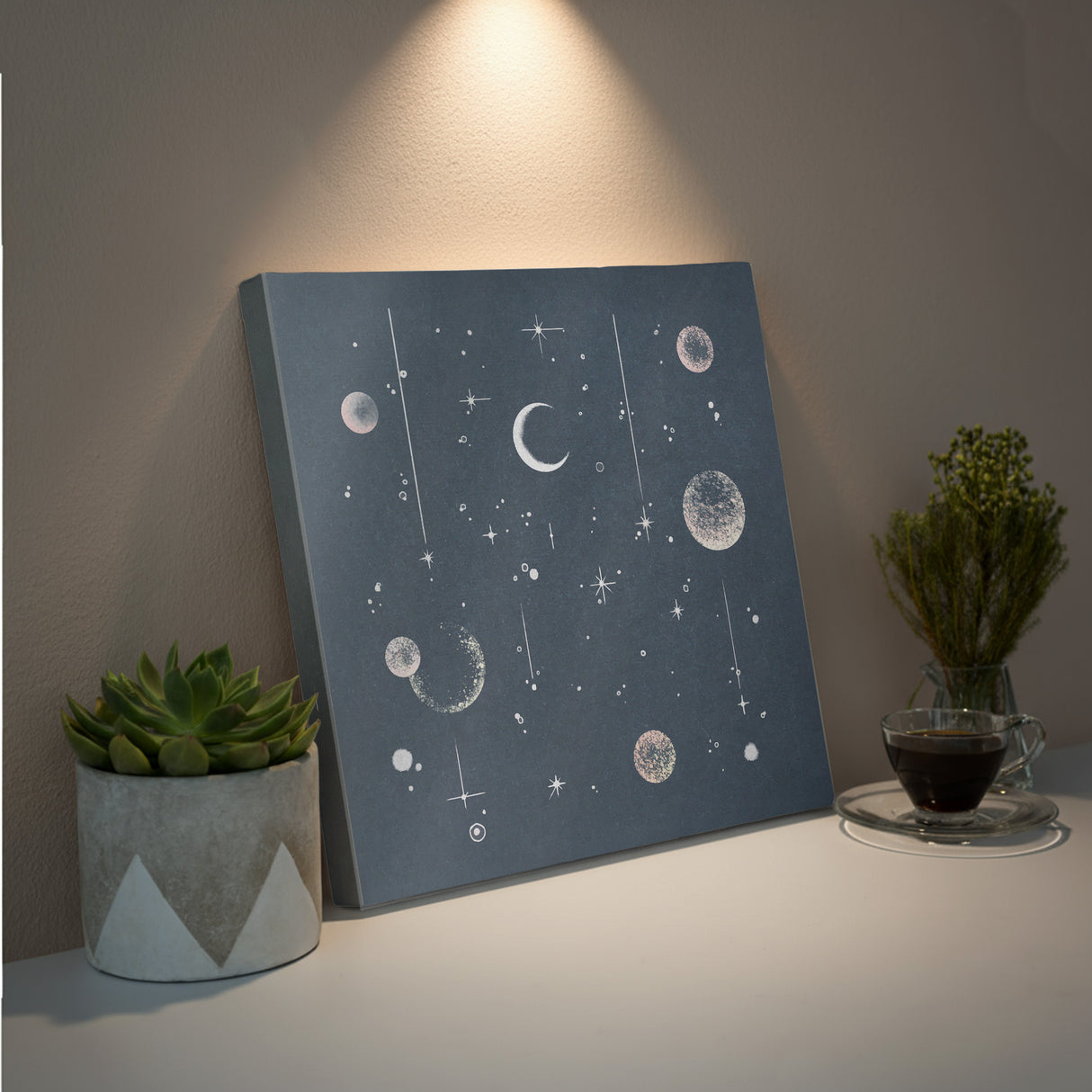 呼吸がすうっと深くなり、やさしい夜のまどろみへと誘われる – 星々の余白 – Celestial Quietude