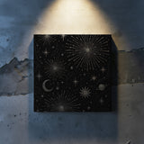 まぶたの奥がゆっくりとほどけ、静かな光に心が寄り添う – 夜に咲く光 – Nocturnal Bloom