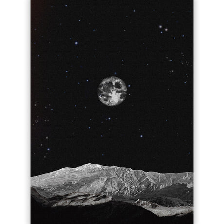 胸の奥のざわめきが、ゆっくりと遠くへほどけていく – 月下の静景 – Moonlit Stillness