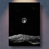 胸の奥のざわめきが、ゆっくりと遠くへほどけていく – 月下の静景 – Moonlit Stillness