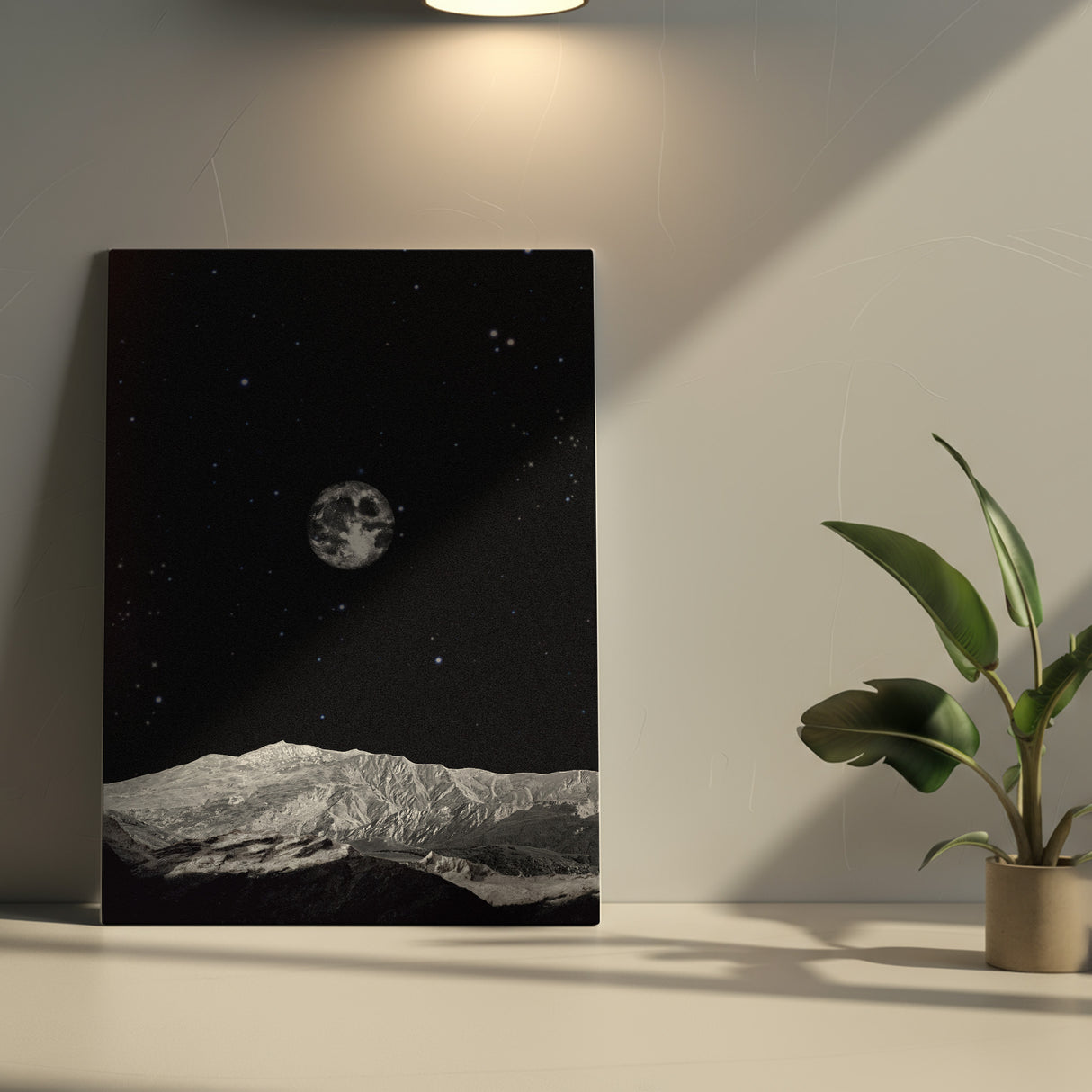 胸の奥のざわめきが、ゆっくりと遠くへほどけていく – 月下の静景 – Moonlit Stillness