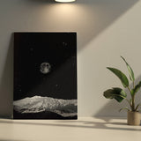 胸の奥のざわめきが、ゆっくりと遠くへほどけていく – 月下の静景 – Moonlit Stillness