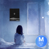 胸の奥のざわめきが、ゆっくりと遠くへほどけていく – 月下の静景 – Moonlit Stillness