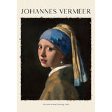 Johannes Vermeer Art Panel/Canvas Board VERM-2404-01