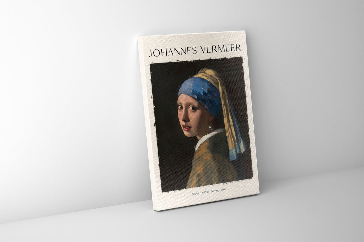 Johannes Vermeer Art Panel/Canvas Board VERM-2404-01