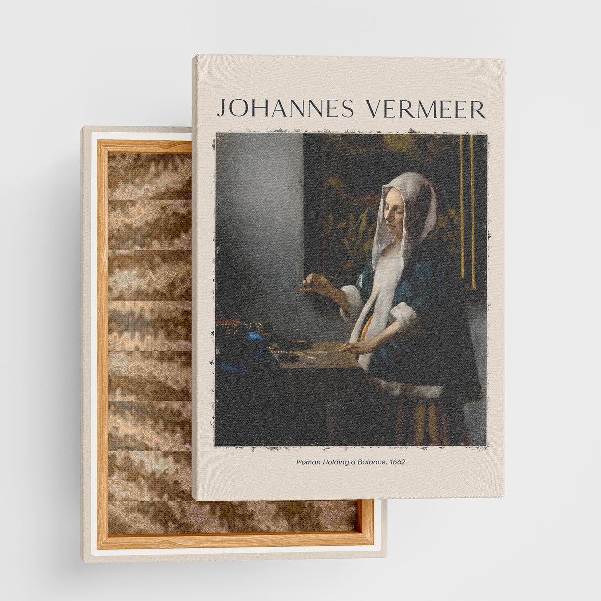 Johannes Vermeer Art Panel/Canvas Board VERM-2404-02