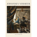 Johannes Vermeer Art Panel/Canvas Board VERM-2404-03