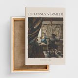 Johannes Vermeer Art Panel/Canvas Board VERM-2404-03