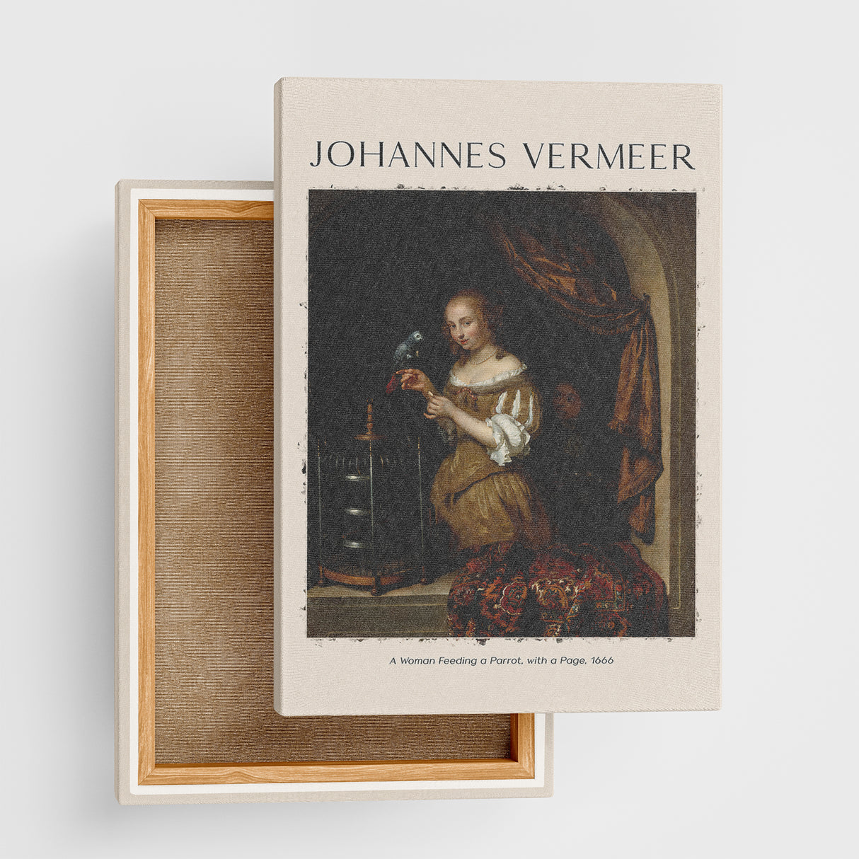 Johannes Vermeer Art Panel/Canvas Board VERM-2404-04