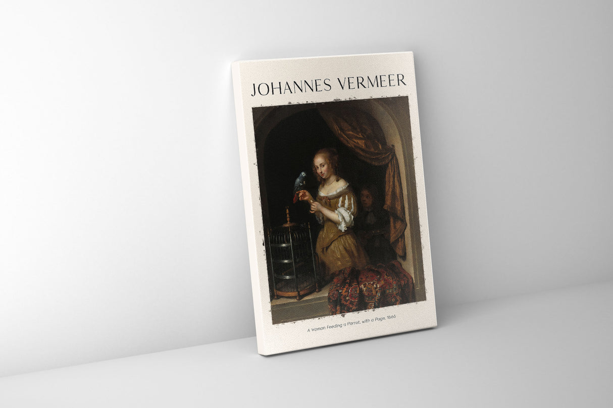 Johannes Vermeer Art Panel/Canvas Board VERM-2404-04