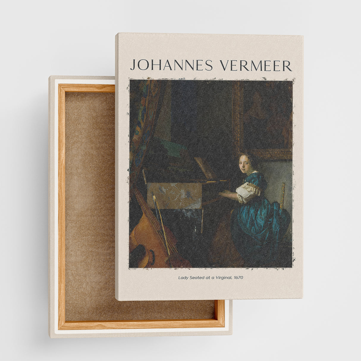 Johannes Vermeer Art Panel/Canvas Board VERM-2404-05