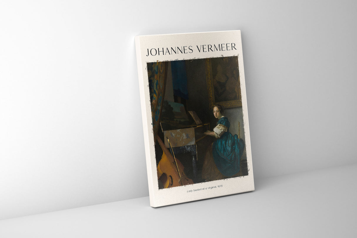 Johannes Vermeer Art Panel/Canvas Board VERM-2404-05