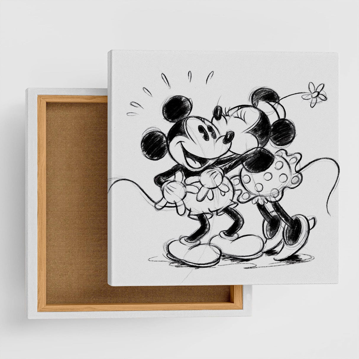 Mickey and Minnie fabric board Disney wall decor dsn-0193