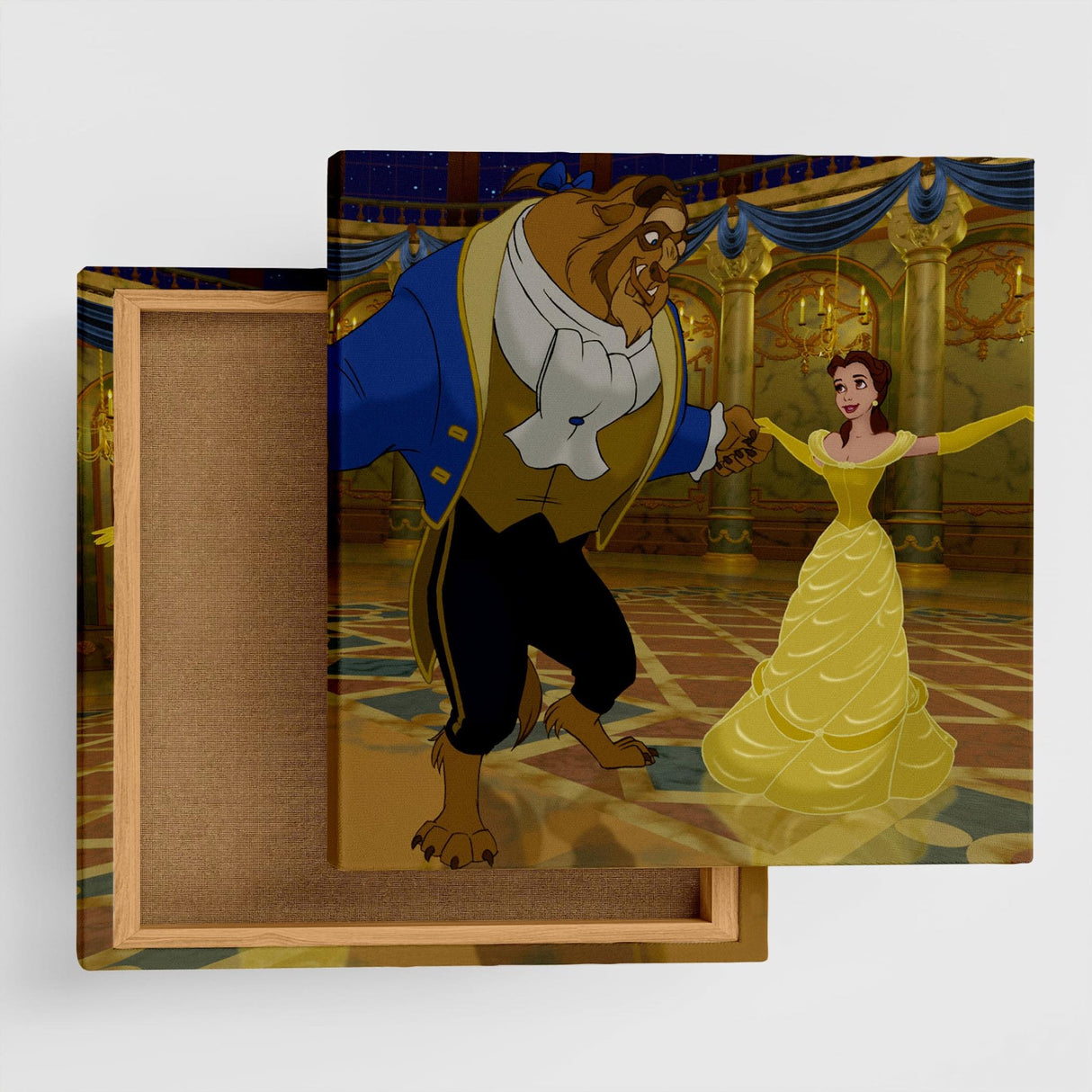 Beauty and the Beast Art Panel Belle Disney Princess Disney Art dsn-0264