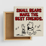 Winnie the Pooh and Piglet fabric board Disney accessories dsn-0273