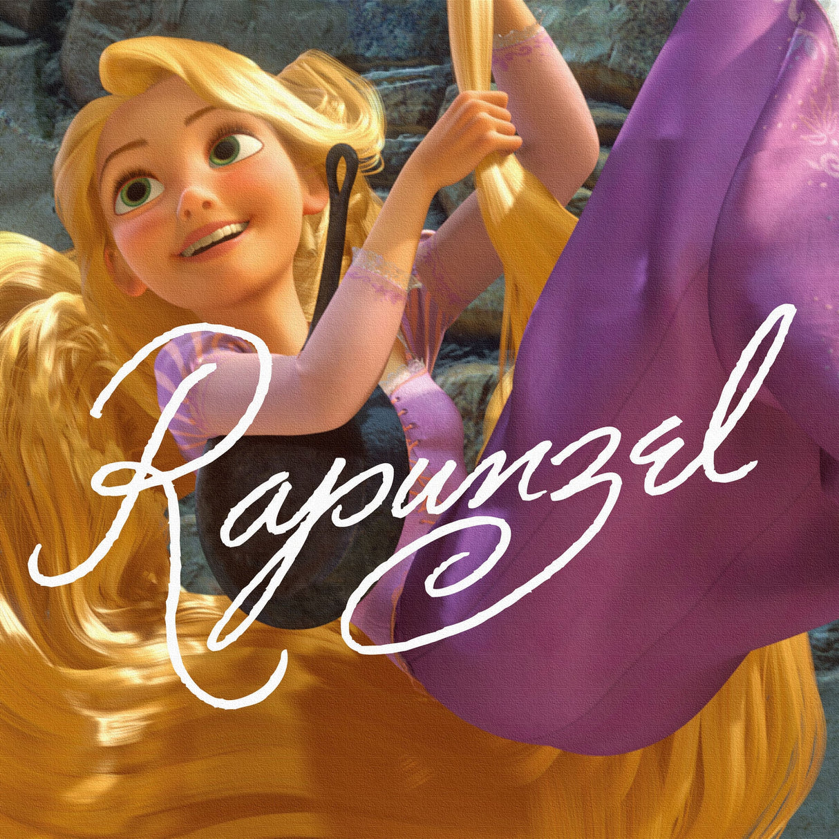 Rapunzel Art Board Tangled Wall Art Poster Disney dsn-0297