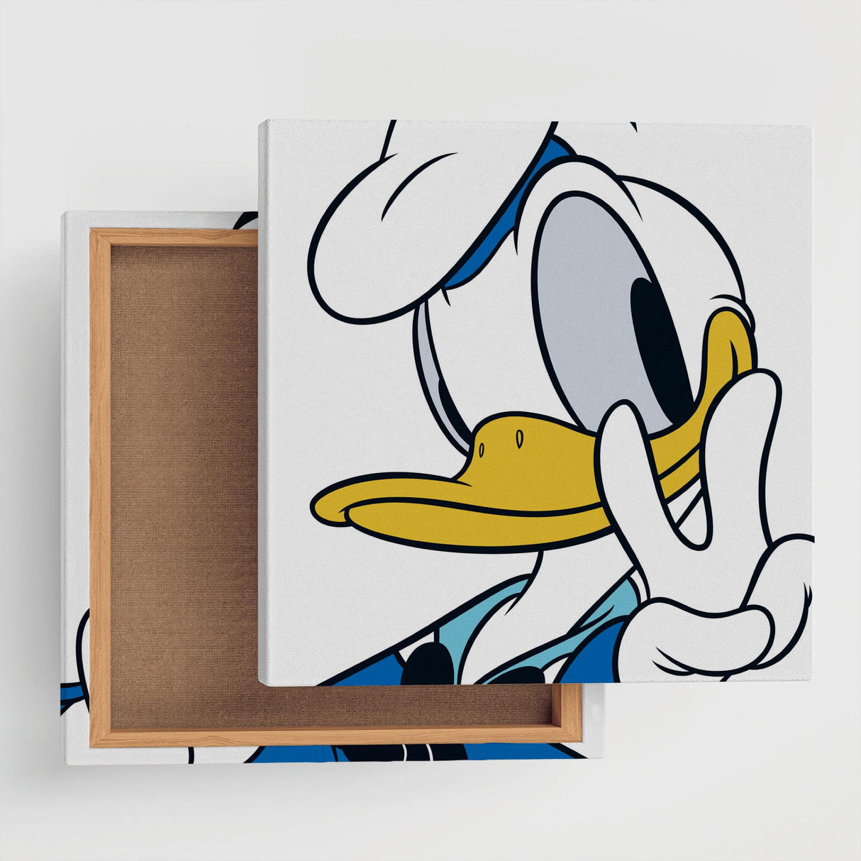 Donald Duck Fabric Panel Set Interior Goods Art Panel Canvas White dsny-2012-03