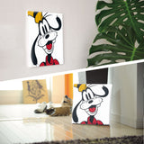 Goofy Art Panel Set Interior Goods Art Panel Canvas White dsny-2012-06