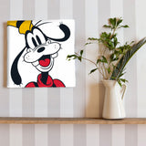 Goofy Art Panel Set Interior Goods Art Panel Canvas White dsny-2012-06