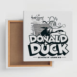 Donald Duck fabric panel Interior goods Art panel Canvas Disney Monochrome dsny-2303-08