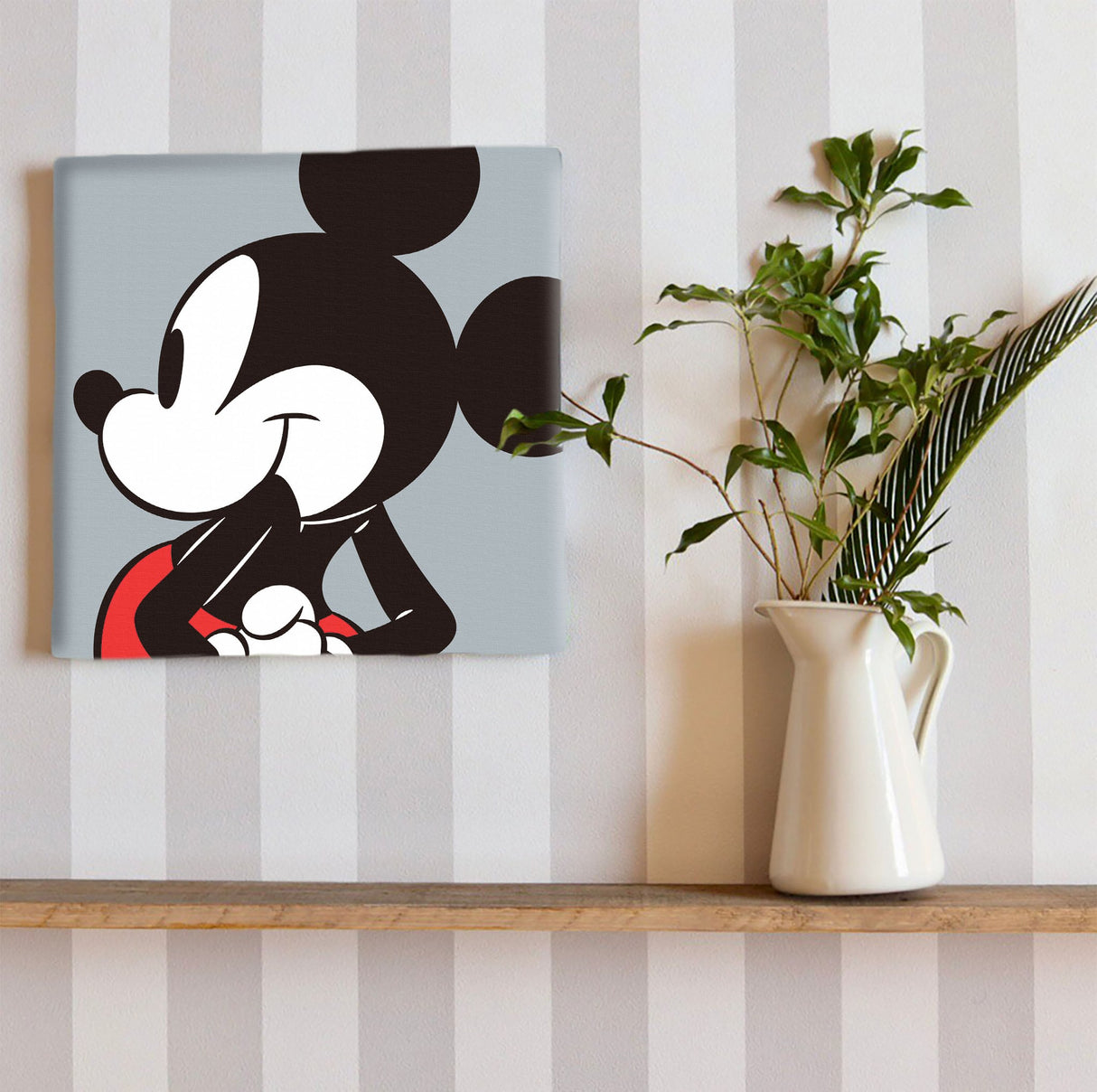 Mickey Mouse wall decor interior goods art panel canvas Disney two-tone dsny-2307-02