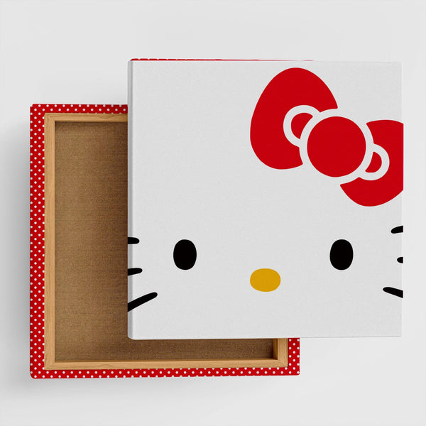【限定品】ハローキティ 40周年記念 ファブリックボード 1987年デザイン キティちゃんのファブリックボード インテリア アート 雑貨 kty-0001
