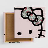 Hello Kitty fabric panel interior art goods kty-0012