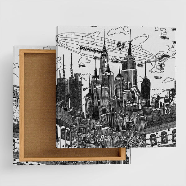 アートパネル　モノトーン Mizuki the Cityのアートパネル インテリア 雑貨 アート