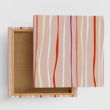 Pop striped interior accessories Living alone Interior pat-0040