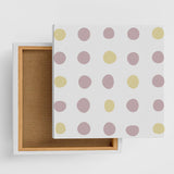 Polka dot fabric panel poster art pat-0077