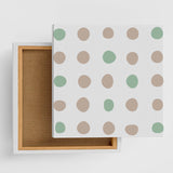 Polka dot wall hanging interior decor art pat-0078