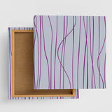 Modern design purple interior accessories wall art pat-0155