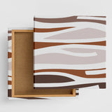 Modern design, brown interior accessories poster art pat-0158