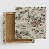 Kimono pattern art panel, interior design for single living, pat-0229