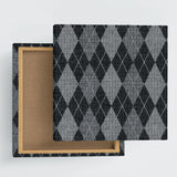 Checkered fabric panel Miscellaneous goods Poster pat-0315