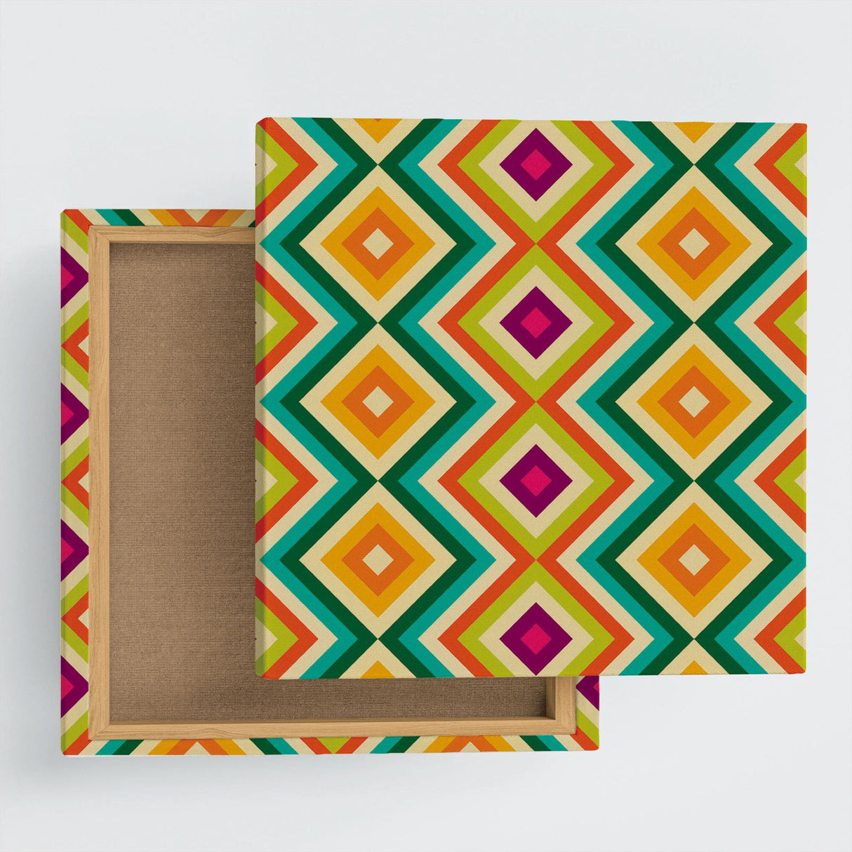 Geometric pattern art panel, small items, interior decoration, pat-0317