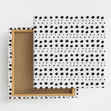 Dot pattern fabric board Interior goods Art panel Canvas patt-1803-047