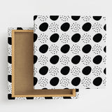 Dot pattern art panel Interior goods Art panel Canvas patt-1803-071