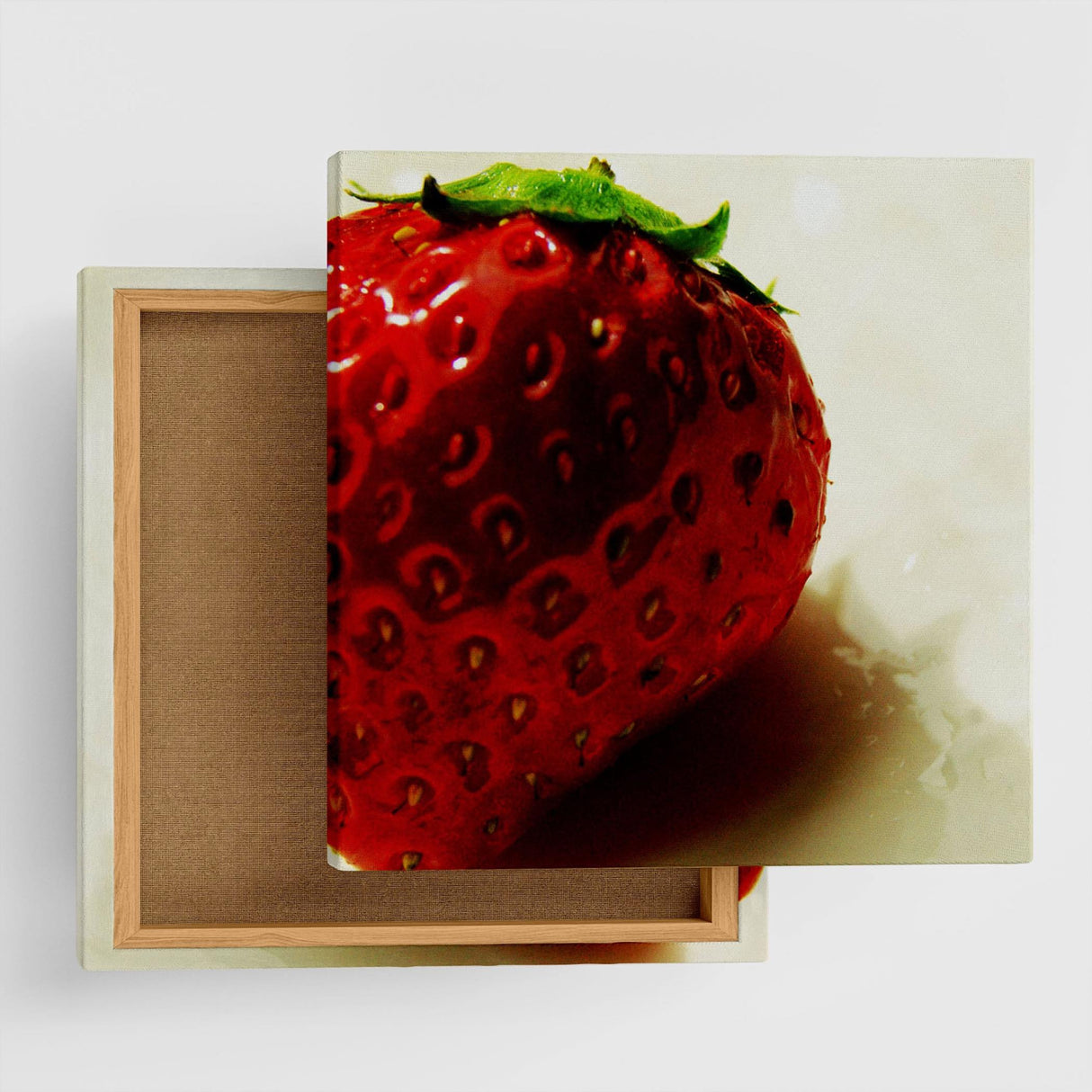 Strawberry fabric panel interior goods pho-0010