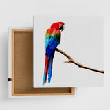 Fabric panel for wall decoration | Parakeet interior art pho-0046