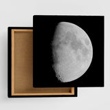 Fabric panel poster art with moon motif pho-0063