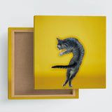 Cat art panel, accessories, interior