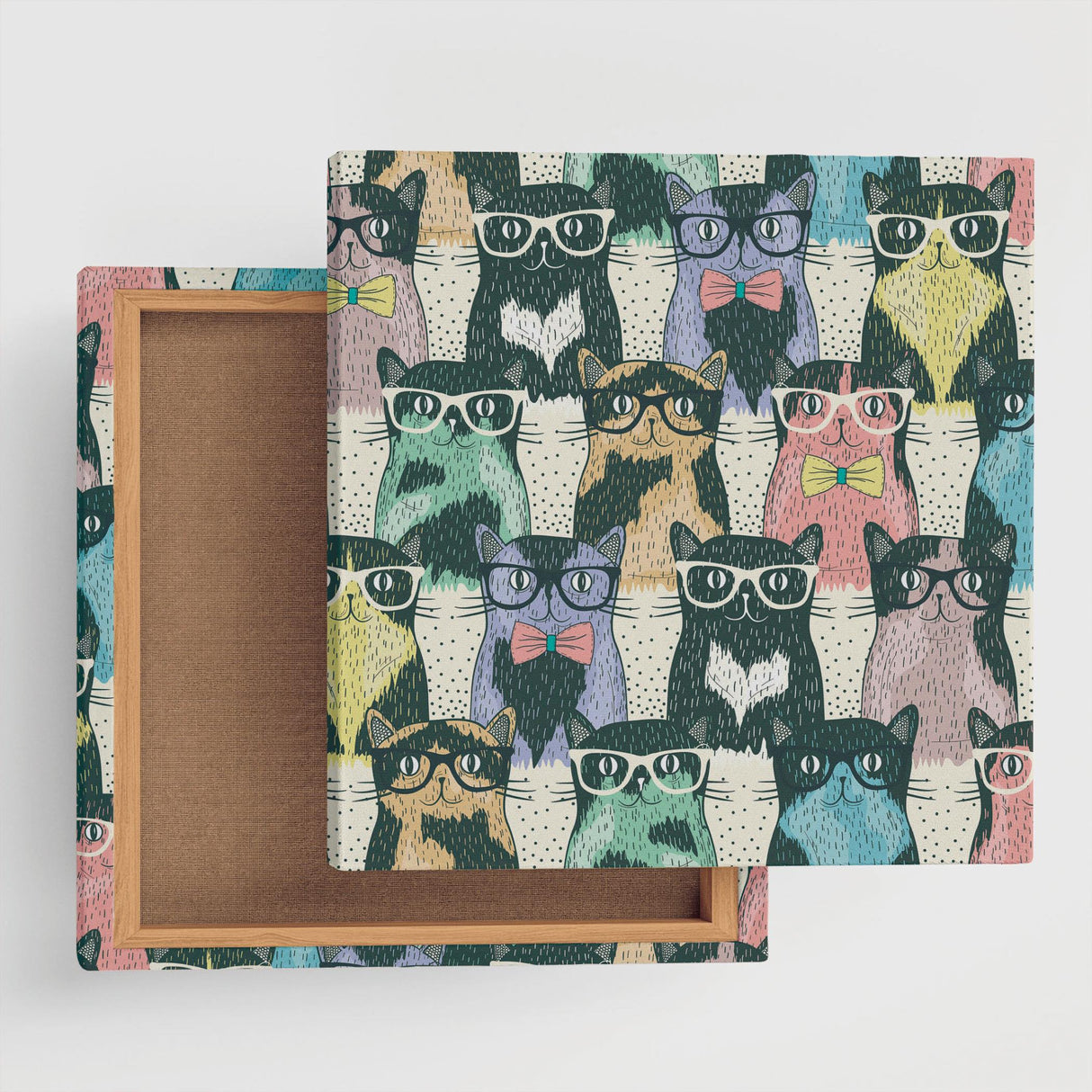 Cat interior accessories Fabric art